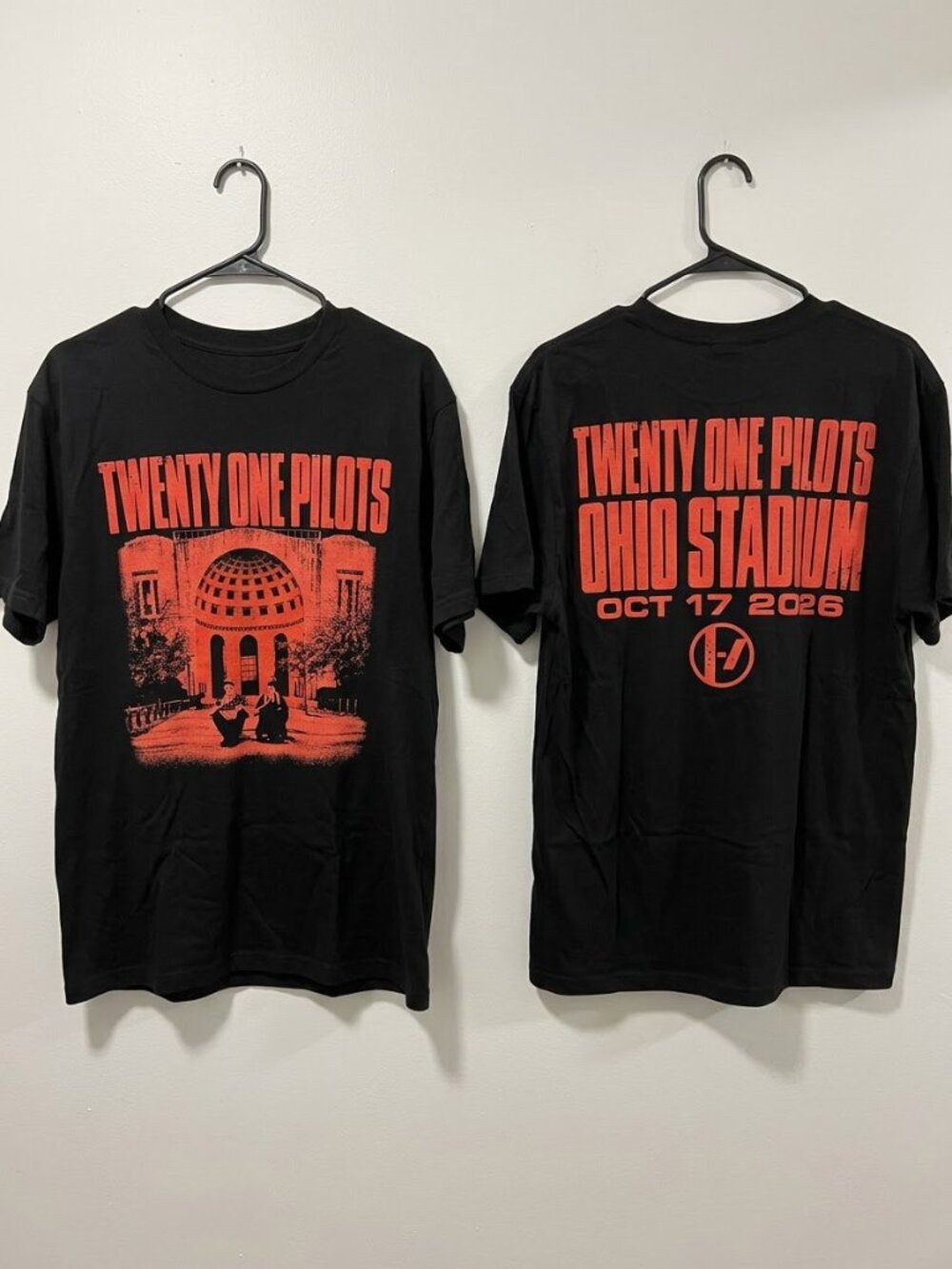 Twenty One Pilots Live At Ohio Stadium Oct 17 2026 Exclusive Event Reprint Tee